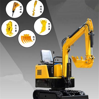 China Wholesale China mini excavator CE/EPA/EURO 5 construction compact digger excavator 1 ton mini price with thumb bucket for sale for sale