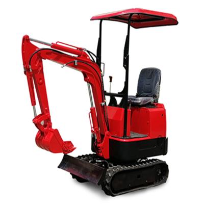 China CE Construction Excavator 3T 0.8T 1.0T 1.6T 1.8T 2t CHEAP RATE Best Rubber Tire Hydraulic Mini Excavator for sale