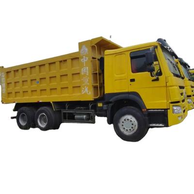 China Used sinotruk 6X4 steel dumper truck howo tipper trucks for sale for sale