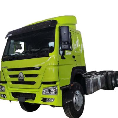 China Steel Brand 6x2 Chinese HOWO Hp 420 Semi-Trailer Used Tractor for sale