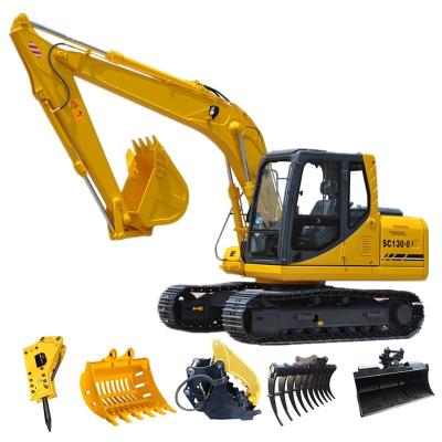 China 13T Multifunctional Excavator Tractor Excavator High Quality Construction Machinery Excavator for sale