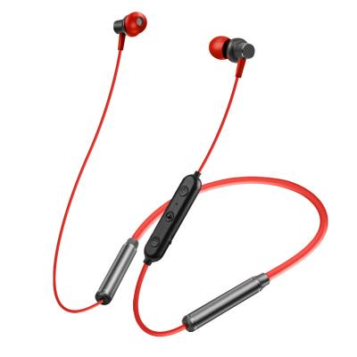 China Headband Factory Wholesale Handfree Green Sports HD Sweetproof Red Magnetic Call In Ear 5.0 BT Neckband Band Wireless Earphone for sale