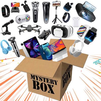 China Waterproof Electronics Good Luck Mystery Gift Box You Can Get: Mobile Phone, Computer, Tablet, Gaming Headset, Drone...... for sale