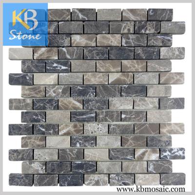 China Modern China Supply Polished Dark Emperador Marble Tiles, Interior Wall Tile Natural Stone Marble Background for sale