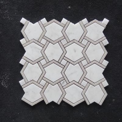 China Modern Hot Selling Decorative Marble Mosaic / Pattern Medallion Marble Mosaic for sale