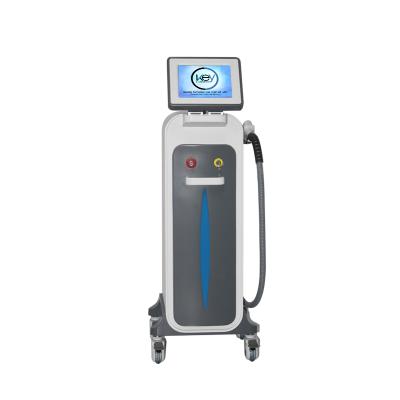 China Vertical Freezing Point Hair Removal Diode Laser Permanent Painless Hair Removal Three Wavelength 1064nm 808nm 755nm for sale