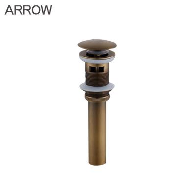 中国 ARROW Basin Pop Up Waste Wash Basin Sink Deodorant Drain Sanitary Hardware Push Down Pop-up 販売のため