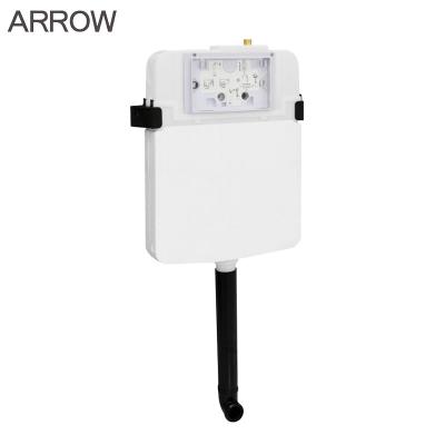 China ARROW Concealed Cistern Dual Flush PP Toilet Tank Stainless Steel Water Tank Bathroom for sale