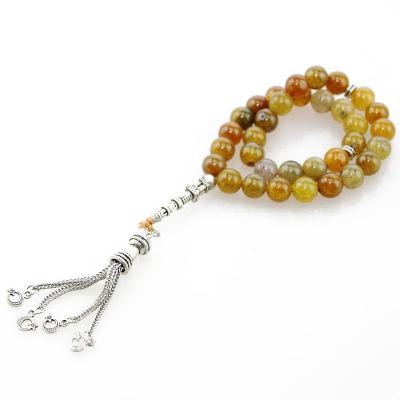 China The other 2022 new design premium quality muslim rosary prayer beads with coin agate prayer beads for sale