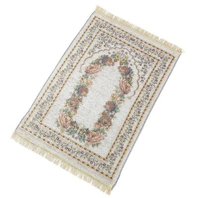 China 2022 Stain Resistant Carpet gebetsteppi musalla islam cheap muslim prayer rug for sale