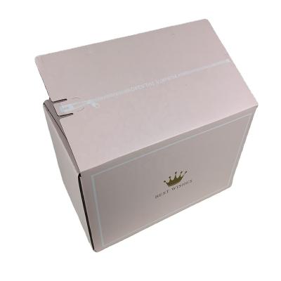 China 2022 New Recyclable Pink Top Gift Box Corrugated Cardboard For Chocolate Packaging Box for sale