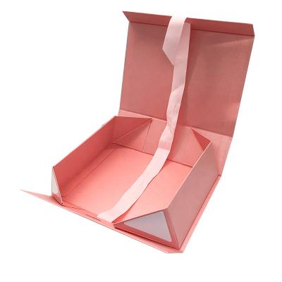 China Recyclable Custom Logo Pink Color Cosmetic Free Sample Shipping Mailing Box Corrugated Cardboard Paper Box for sale