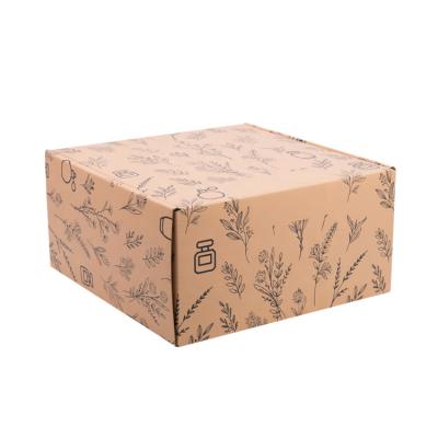 China Biodegradable Recycle Paper Cardboard Box Packaging Box Corrugated Shipping Wholesale Gift Box for sale