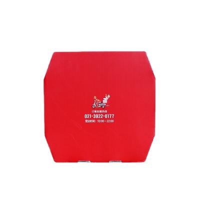 China Cheap Custom Pizza Box Various Sizes Recyclable With Logo Corrugated Custom Pizza Box Wholesale Box For Pizza for sale