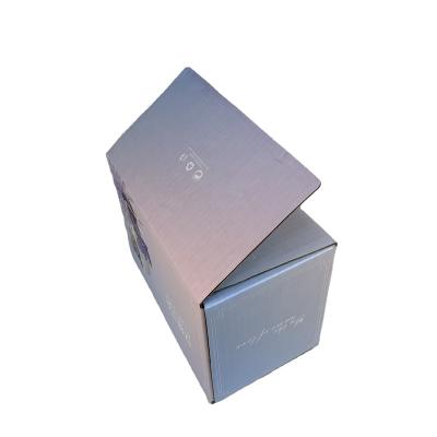 China Recyclable Custom Logo Printed Self Quick Seal Adhesive Mailing Boxes Tear Strips Zipper Postage Box for sale