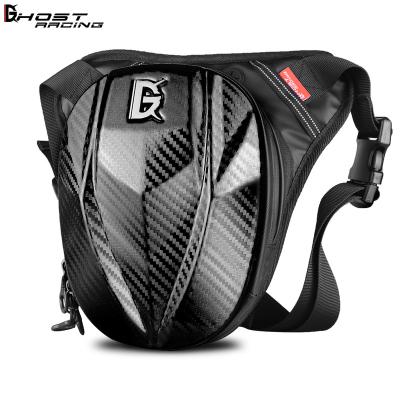 China 2022 Hard Shell Waist Bag Waterproof Motorbike Hip Bag Motorcycle Drop Leg PC Outdoor Casual Brand New Waterproof Bag Bum Pack Bags for sale