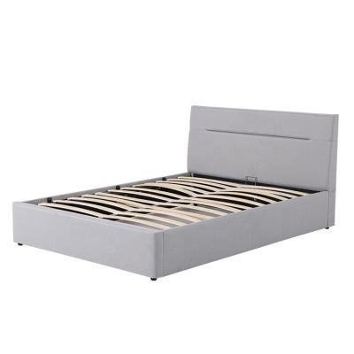 Cina Softbed Willsoon Furniture 1679G Factory Price Tufted Double Size Upholstered Storage Bed With Gas Lift in vendita