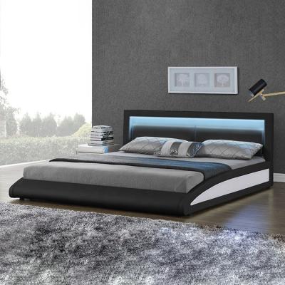 China Other Willsoon Furniture 1118-1-2 Queen Size Double Pillowcase Faux Leather European Beds / Queen Size Te koop