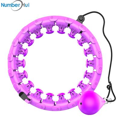 China Slimming Massager Smart HU La Waist/Circle Angepasst Abdomen Hoop Hullahub Erwachsene Massagenoppen Abnehmbare Bodybuilding Waist Trainer Removable for sale