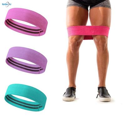 China Eco-Friendly Elastic Band Numberhui Bandas De Resistencia Adjustable Weight Resistance Bands Girl Juego Fitness Center Non Slip Resistance Bands for sale