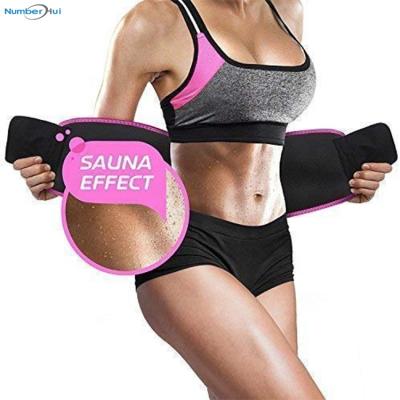 China OEM high quality fitness training belt/step 1 faja exercise belt exercise support belt slim seller waist trainer latex vest waist trainer sauna belt women bodi shaper fitness of 3 fajas for sale