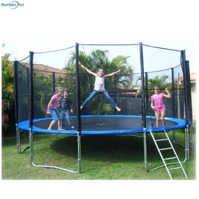 China Without Protective Net Bungee Mini Indoor Outdoor 7Ft Tent Exercise 4 Step Trampoline Bulat Exterior Taman Parco Park Parque Trampoline for sale