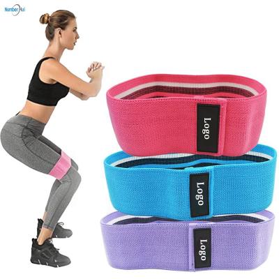 China Eco-Friendly Numberhui Resistance Fitness Elastic Band Mujer Hombre Deporte Juego Bandas De Resistencia Resistance Band Elastic Band for sale