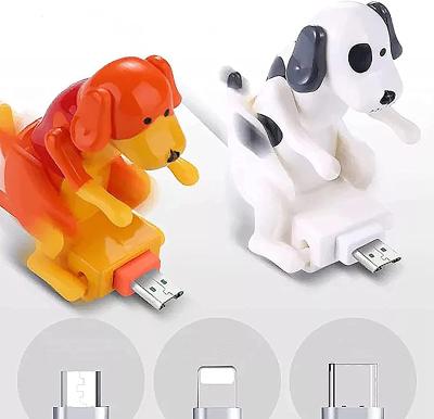 China Creative Funny Cute Funny Fast Charger Cable Phone MP3/MP4 Player Dog Dog Humping Charger for sale