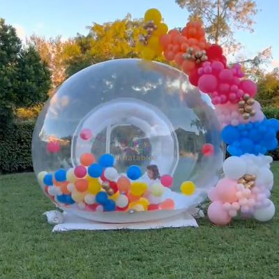 China Indoor and Outdoor Transparent Inflatable Bubble Tent Party Dome Bubble Igloo Igloo Entertainment Use For Sale for sale