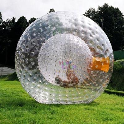 China High quality zorb ball sports toys PVC or TPU land games inflatable body zorb ball for outdoor adults for sale