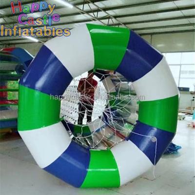 China And Outdoor Summer High Quality Indoor Water Entertainment Customized Size PVC Inflatable Roller Floating Wheel For Sale for sale