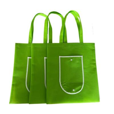 China Eco-friendly reusable foldable non-woven bags logo packaging style cheap custom printed grocery store eco-friendly for shopping for sale