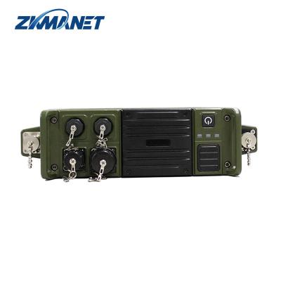 China 50~70km UHF/VHF Dual-Band Radio Manpack Base Station Transceiver voor noodgevallen Te koop