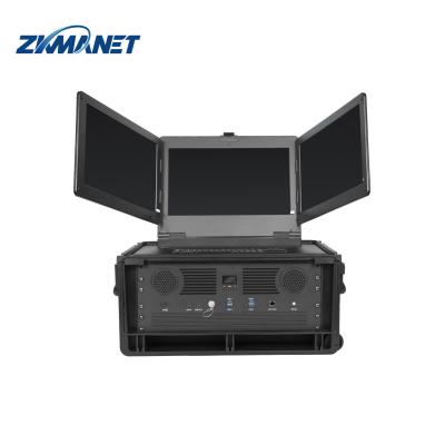 China 2W Long Distance Transmission 56Mbps Triple Screen Command Base Station Transceiver for sale