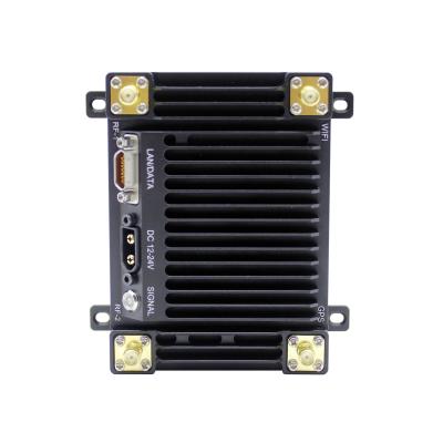 China Mesh Frequency Hopping Airborne Data Relay 1.3-1.5GHz FHSS DSSS Drone Data Link IP Mesh Radio Repeater for sale