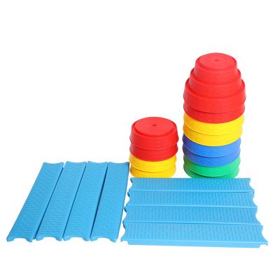 China Sensory Toys Balance Building Board Tactile Toys for Training Plastic Children Exercise Toys Indoor and Outdoor Children's Balance Toys for sale