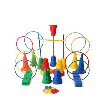 China Outdoor Sensory Toys And Indoor Toys Training Sports Tntegration Combination Balance Plastic Sensory Training Toys Set for sale