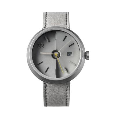 China Gray Edition Luxury High End Concrete Quartz Watch 22STUDIO Day/Date 2022 Men's and Women's Watch for sale