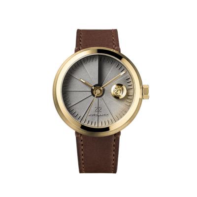 China New 4D Signature Watch Round Date 22STUDIO Fashion Watch Automatic Concrete Edition Automatic Brass Mechanical Watch for sale