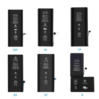 China Good Price Mobile Phone Battery Iphone Iphone 5 6 6s 6splus 7 7plus 8 8pplus X Xr Xs Mas Rechargeable Batteries for sale