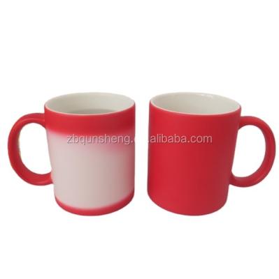 China Viable Magic Multi Color Changing Sublimation Ceramic Mug for sale