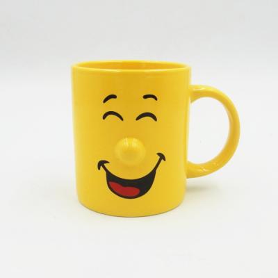 China Viable Promotion Gift Mug/Tableware/Promotion Smile Face Mugs For Promotion for sale