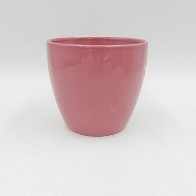 China Eco-friendly Decorative Custom Flowerpot Outdoor Natural Ceramic Glazed Flower Pot for sale