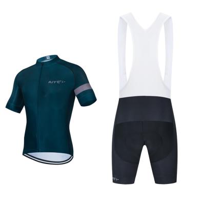 China Outdoor Breathable Short-Sleeved Recycling Kit Short-Sleeved Top And Overalls Shorts Comfortable And Breathable Recycling Suit for sale