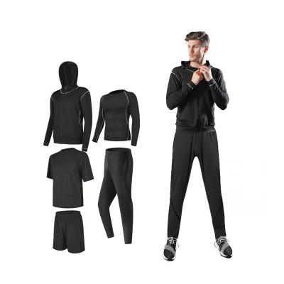 China Common Wear Sets of SuitsGym SuitsTrack SuitsCasual WearTightsSweat-wickingQuick DryersBreathable Men's Training for sale