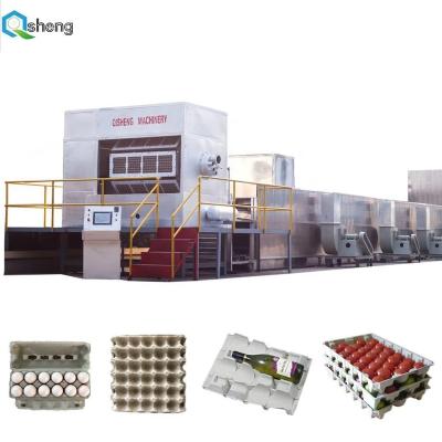 China Professional egg tray maker making egg tray machine and 30 egg paper tray for sale