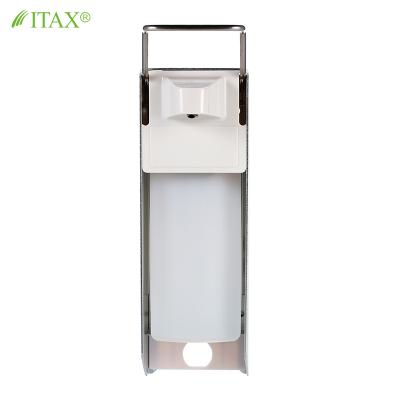 China Foam Soap Dispenser Wall-mount 500ML 1000ML Elbow Hand Soap Sanitizer Liquid Soap Alcohol Dispenser for sale