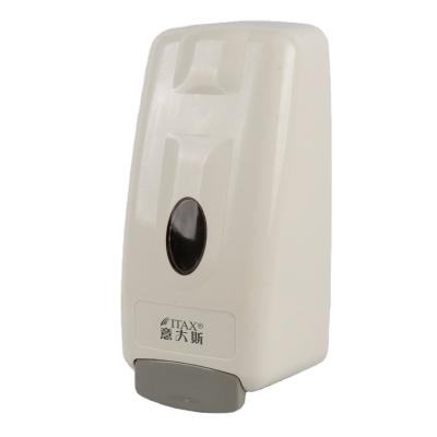 China X-2253 Hot Sale Wall Mounted ABS Plastic Soap Dispenser Double Liquid Pump With Bag Refill Manual Soap Dispenser for sale