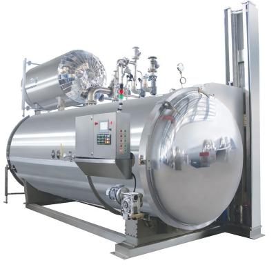 China Factory Zhucheng Jinding Autoclave Horizontal Canned Food Sterilization Retort Machine for sale