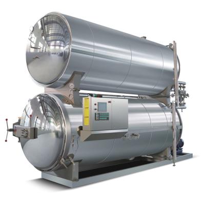 China Food Products High Performance Water Immersion Sterilizers Autoclaves For Canning for sale